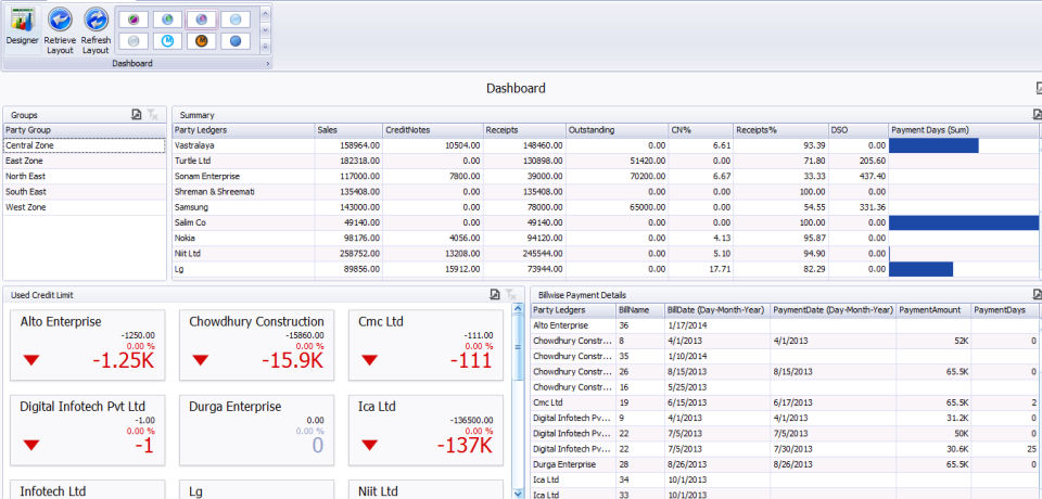 EasyReports Screenshot 2