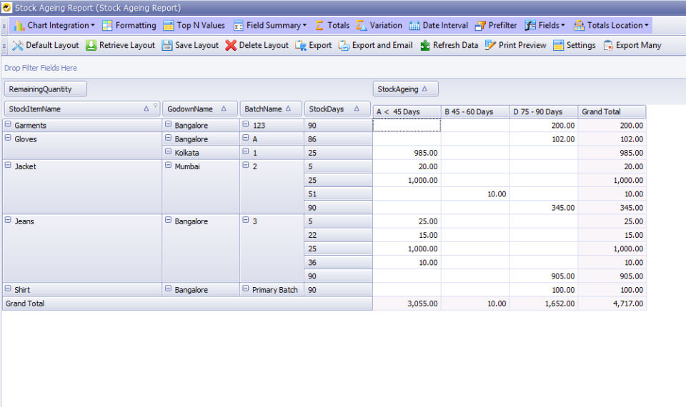 EasyReports Screenshot 3
