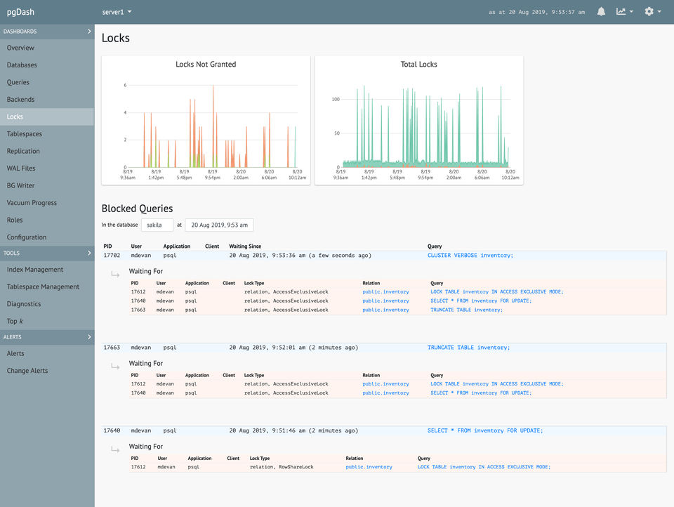 pgDash Screenshot 5