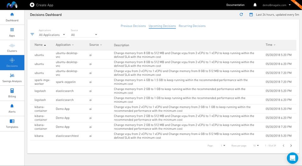 Magalix Screenshot 3
