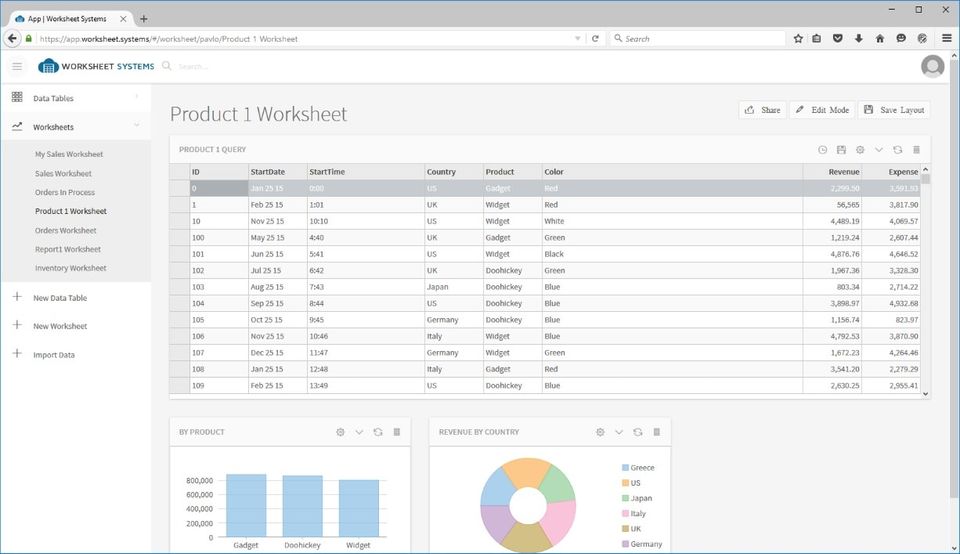 Worksheet Systems Screenshot 4