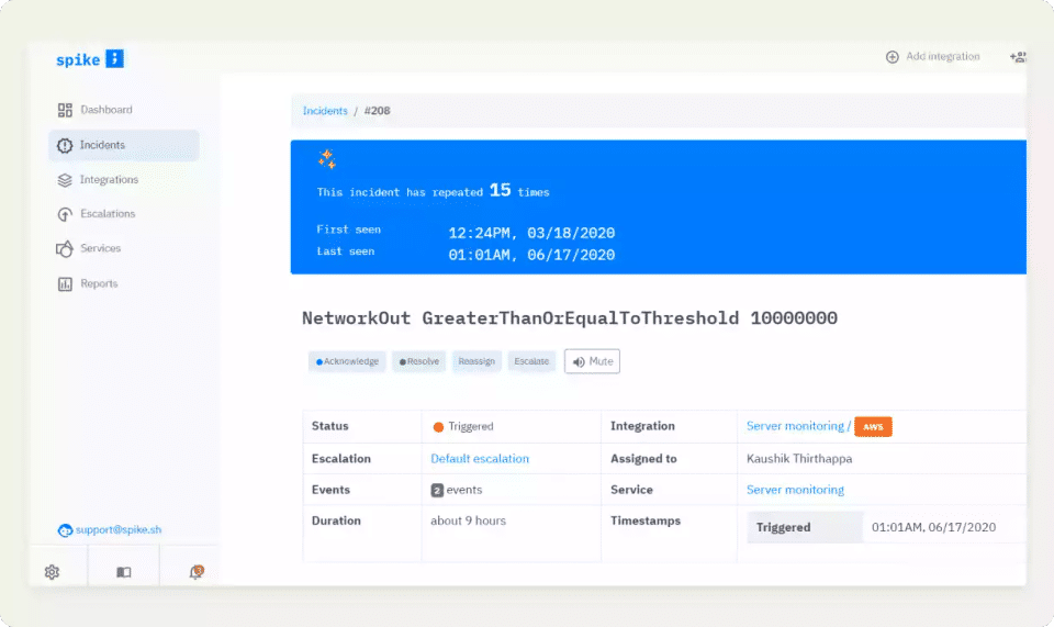Spike.sh Screenshot 1