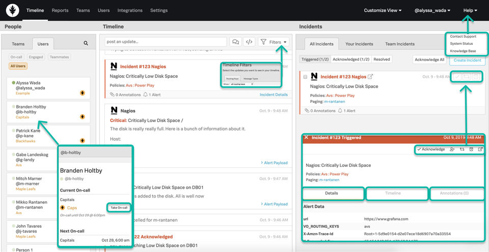 VictorOps Screenshot 2