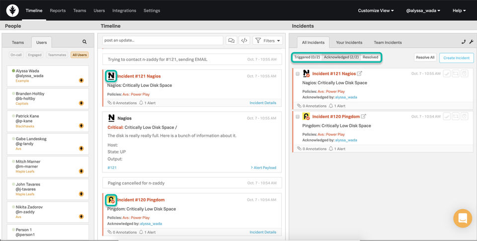 VictorOps Screenshot 3