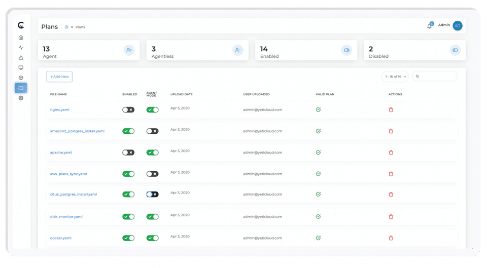 YetiCloud Screenshot 2