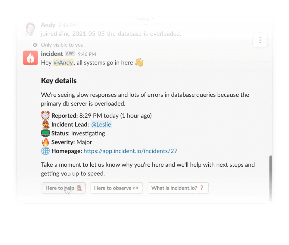 Incident.io Screenshot 3