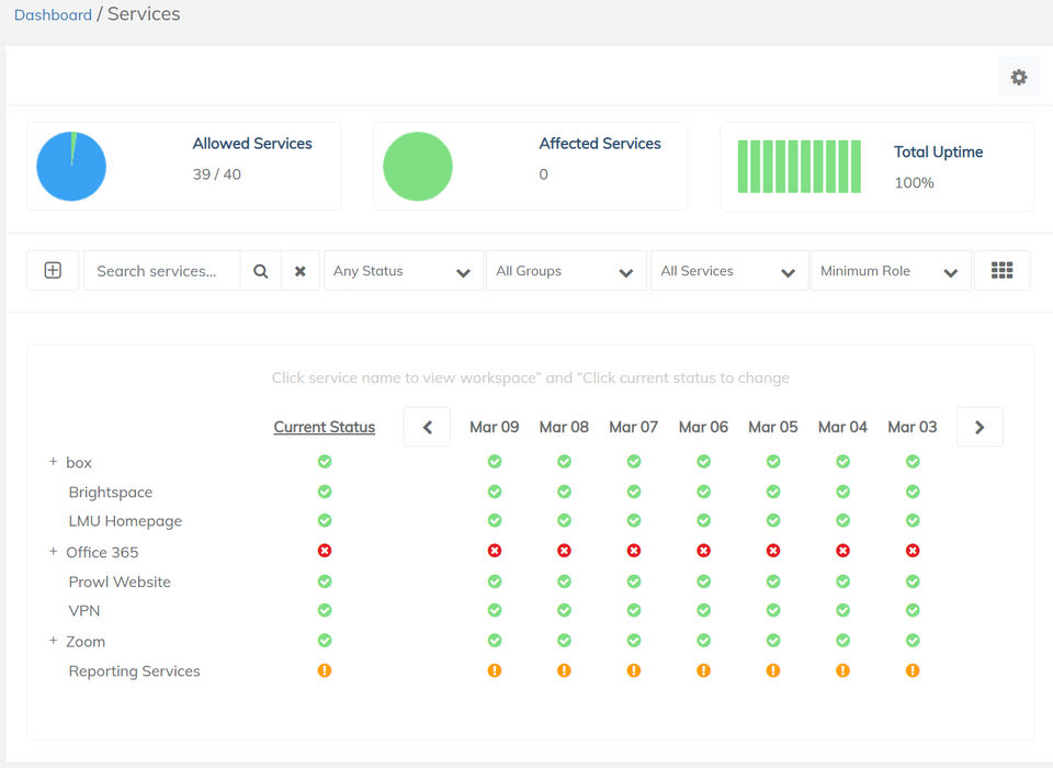 StatusCast Incident Management Screenshot 2