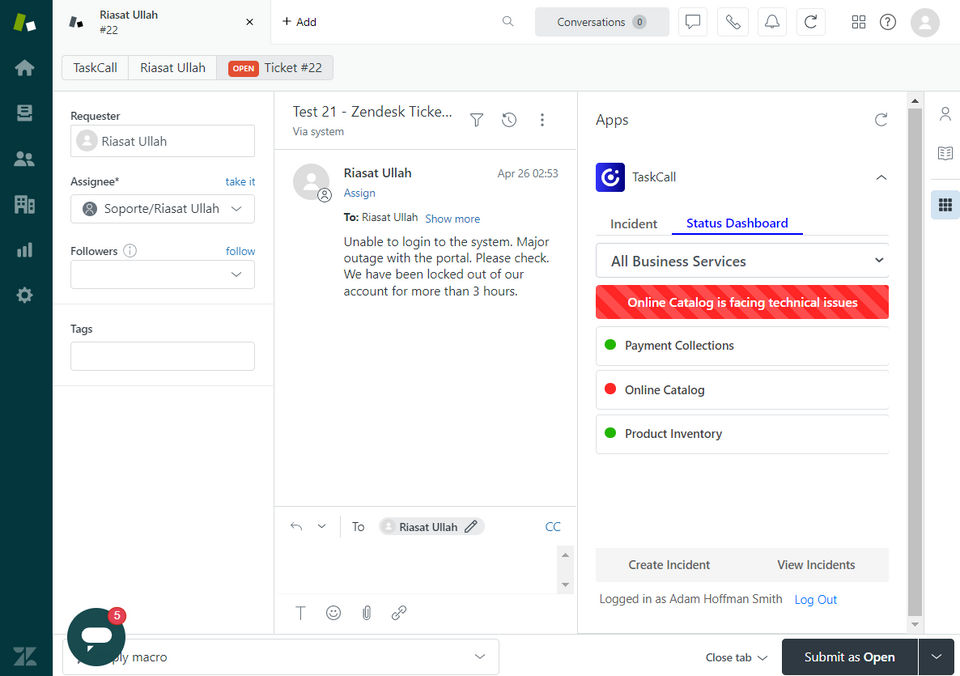 TaskCall Screenshot 5