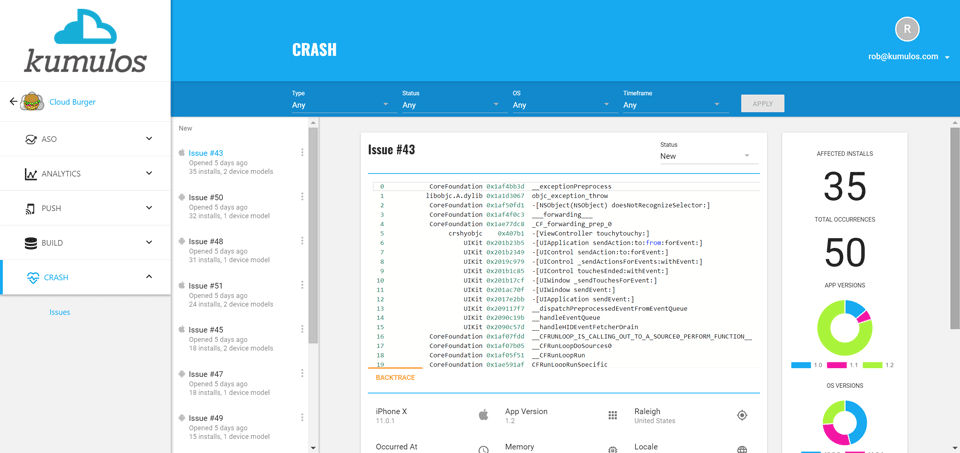Kumulos Screenshot 5