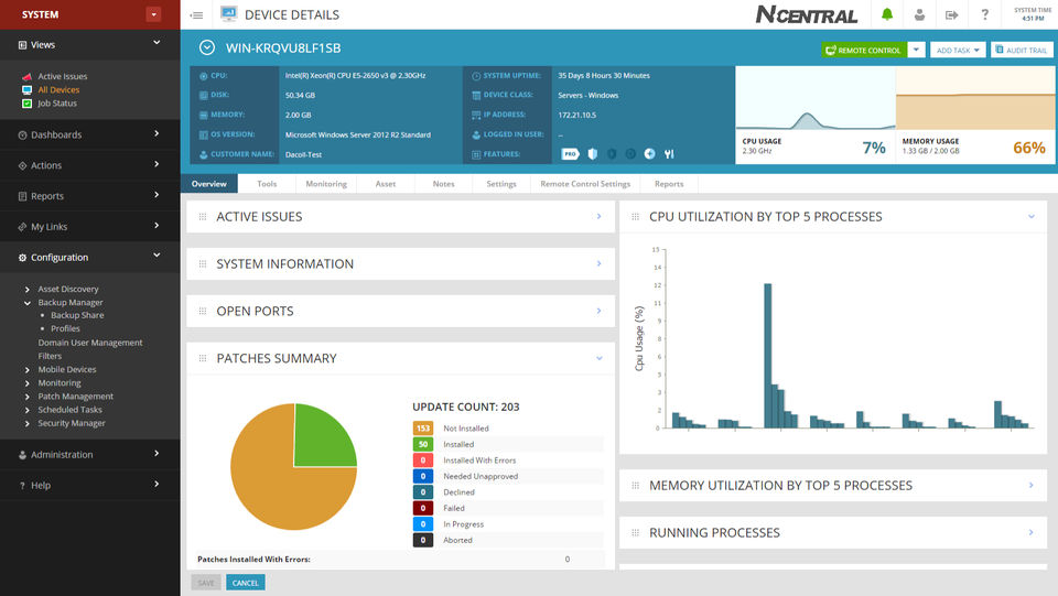 SolarWinds RMM Screenshot 2