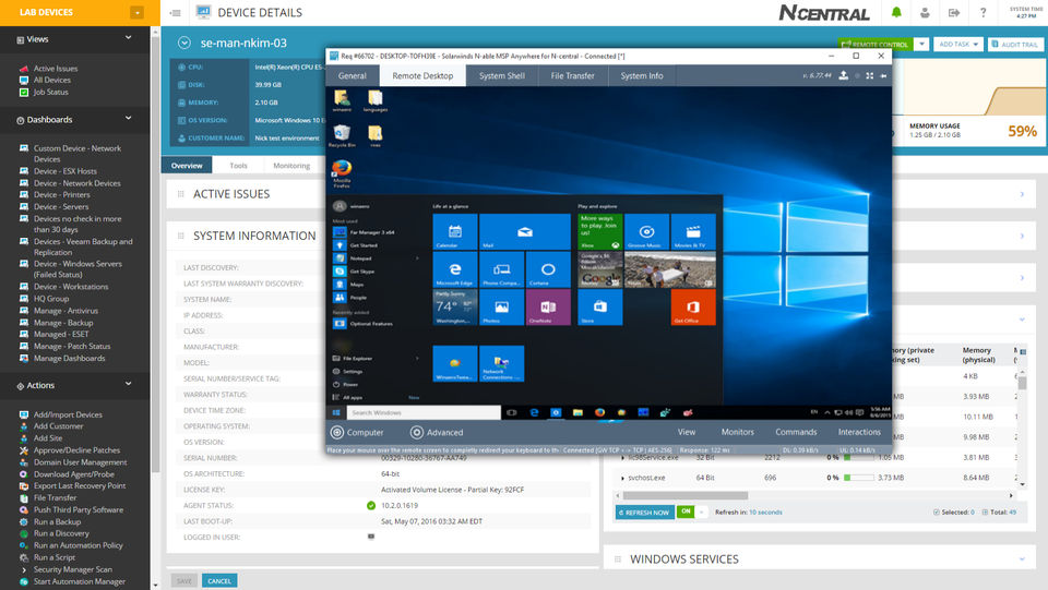 SolarWinds RMM Screenshot 6