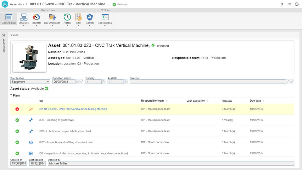 SoftExpert EAM Screenshot 1
