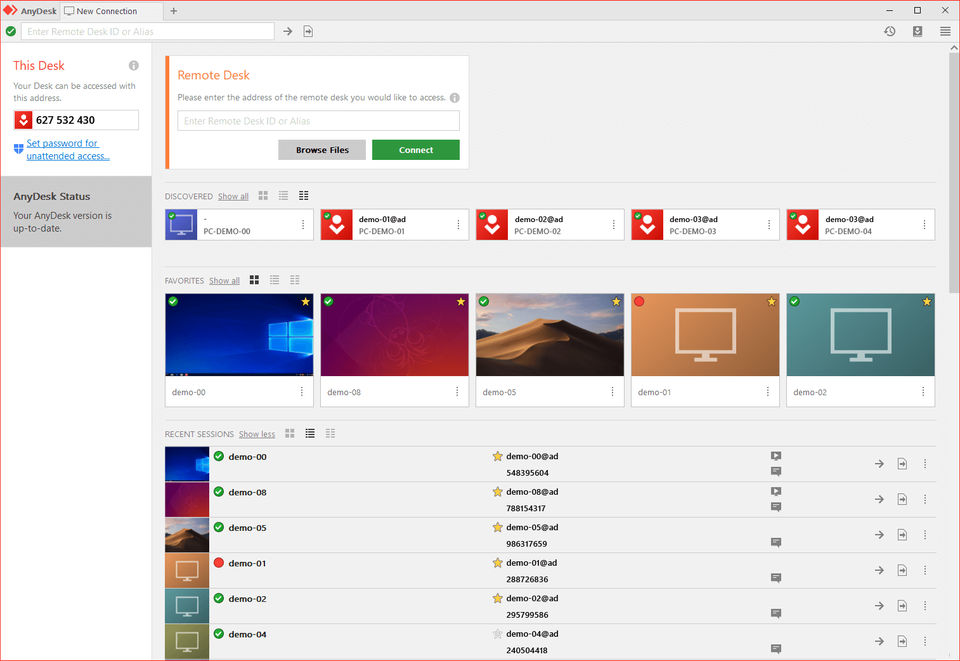 AnyDesk Screenshot 1