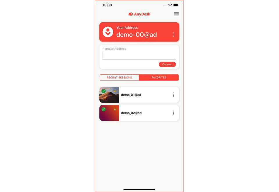 AnyDesk Screenshot 4