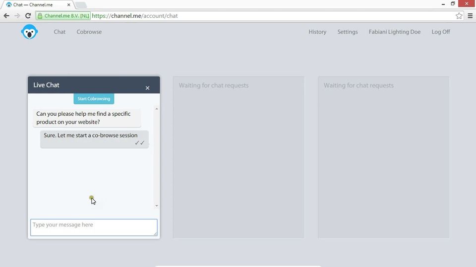 Channel.me Screenshot 1
