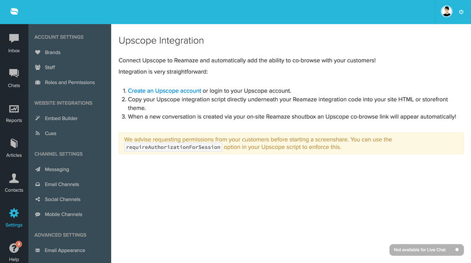 Upscope Screenshot 1