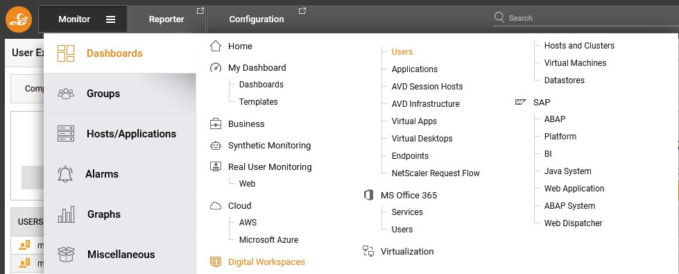 eG Enterprise Screenshot 4