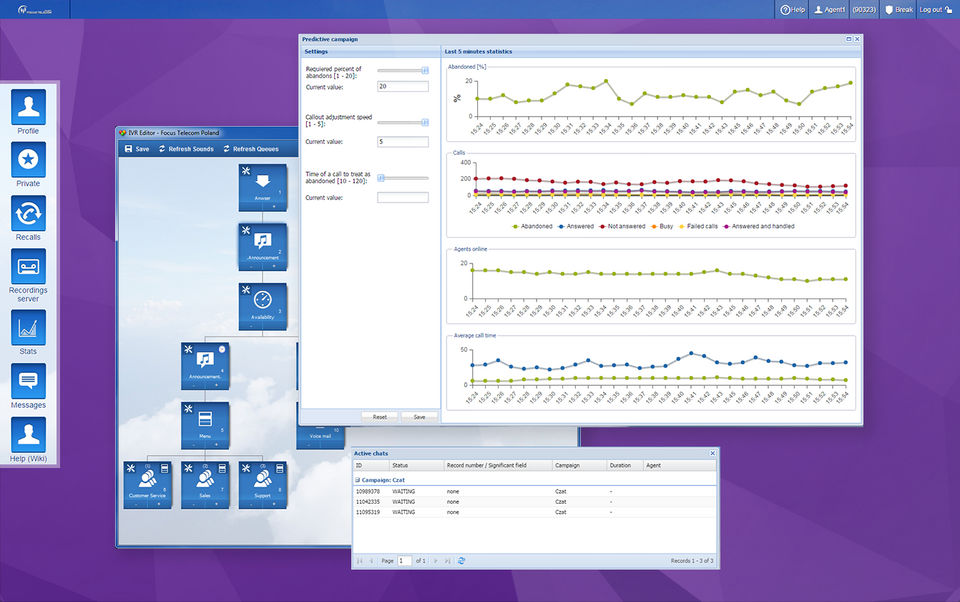 Focus Contact Center Screenshot 1