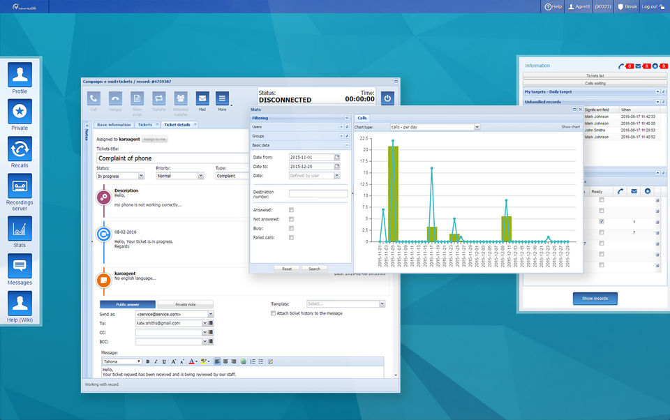 Focus Contact Center Screenshot 2