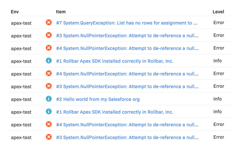 Rollbar Screenshot 4