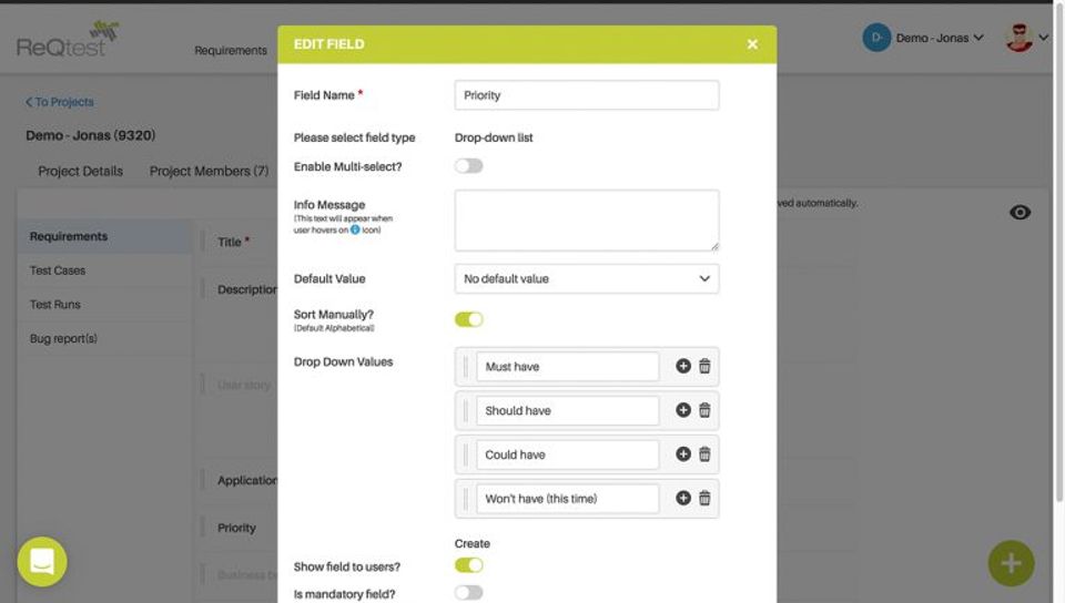 ReQtest Screenshot 3