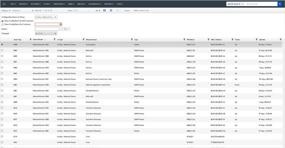 Cherwell Asset Management Screenshot 2