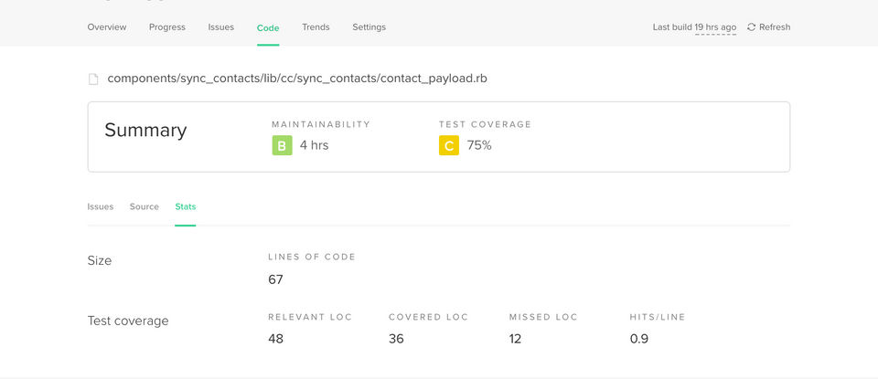 Code Climate Quality Screenshot 4