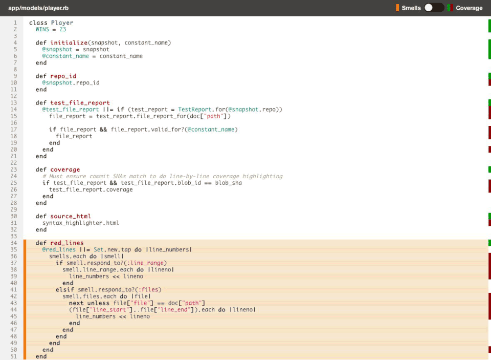 Code Climate Quality Screenshot 5