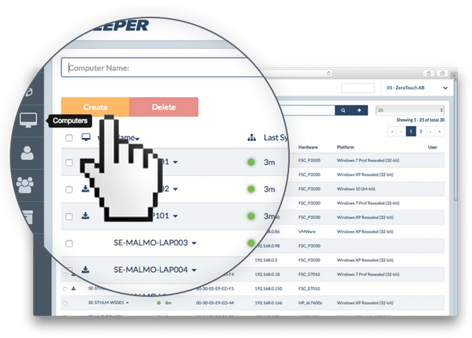 upKeeper Screenshot 1