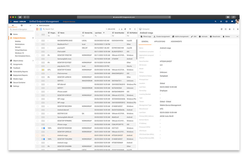 Matrix42 UEM Screenshot 3