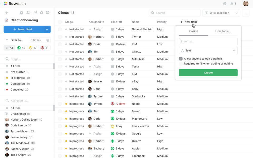 Flowdash Screenshot 1