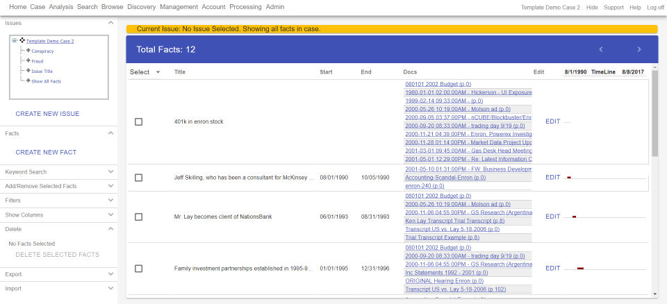 Lexbe eDiscovery Platform Screenshot 1