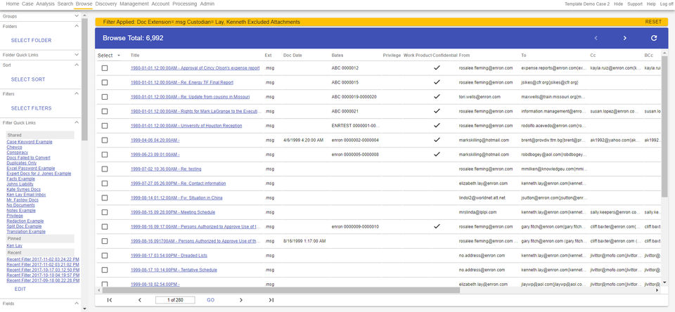 Lexbe eDiscovery Platform Screenshot 11
