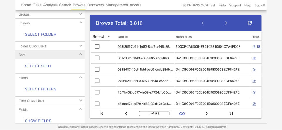 Lexbe eDiscovery Platform Screenshot 3