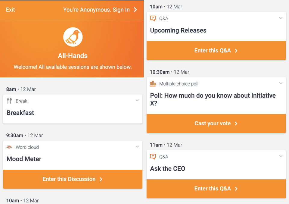 Pigeonhole Live Screenshot 4