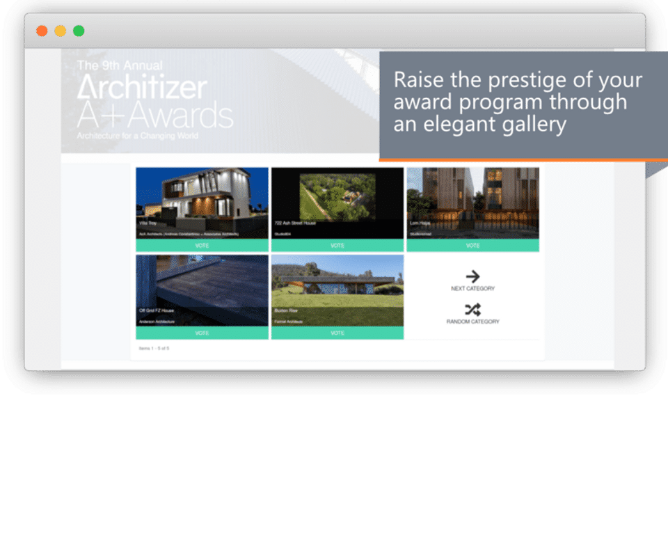 OpenWater Awards Screenshot 4