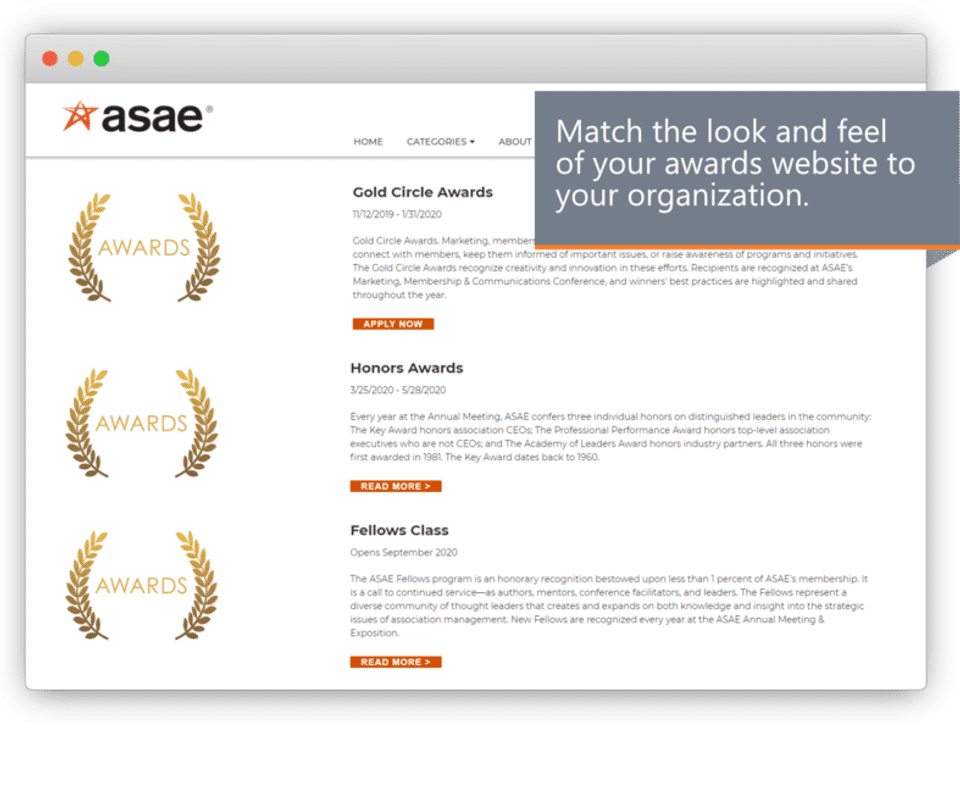 OpenWater Awards Screenshot 6