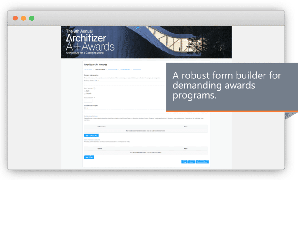 OpenWater Awards Screenshot 7