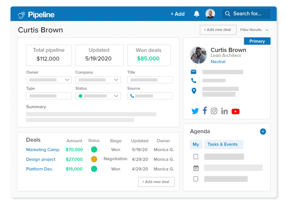 Pipeline CRM Screenshot 3