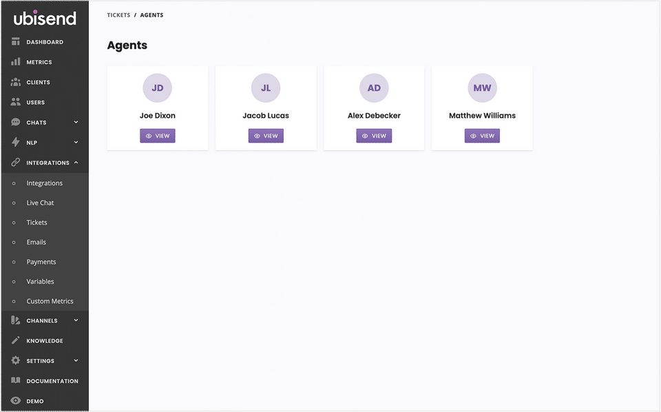ubisend Screenshot 3