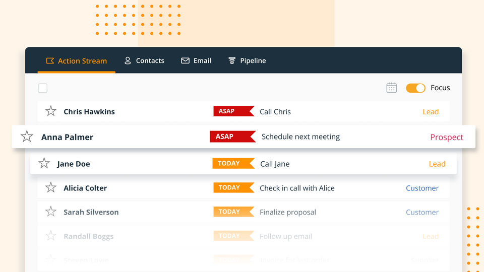 OnePageCRM Screenshot 1
