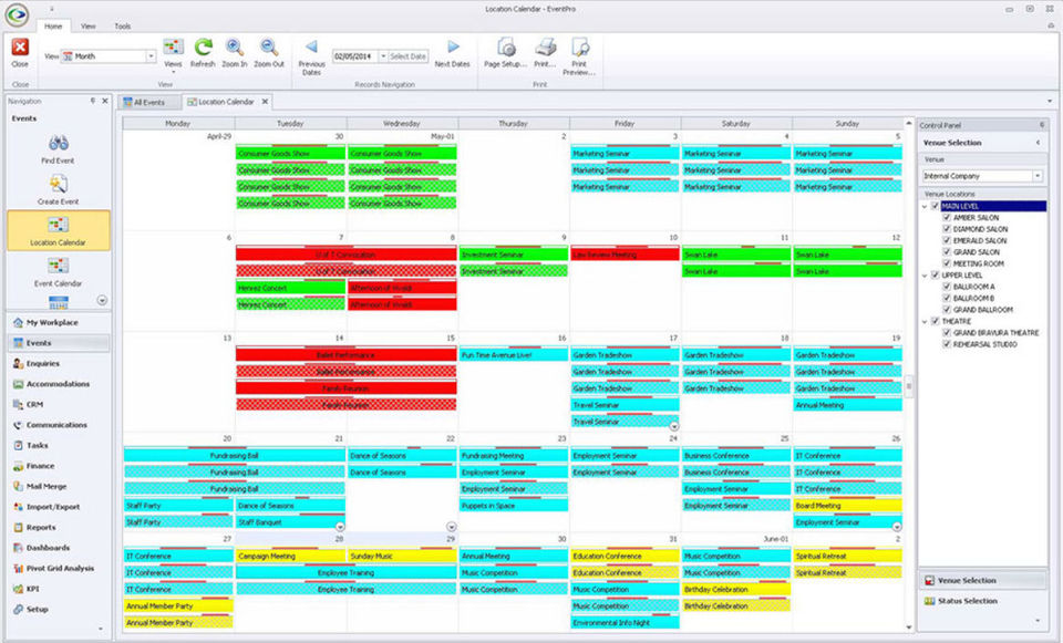 EventPro Software Screenshot 2
