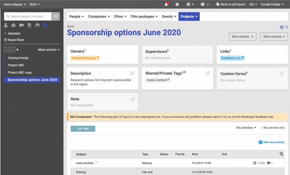 Eventival Screenshot 3