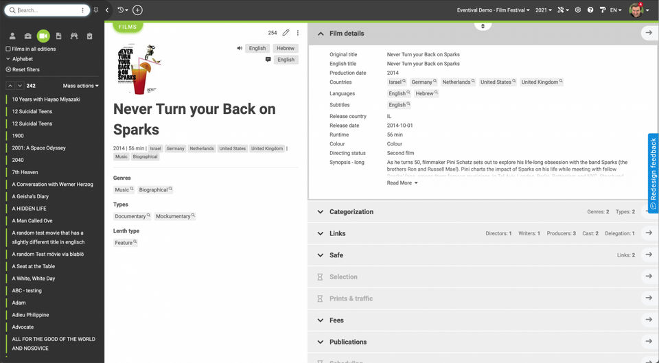 Eventival Screenshot 4
