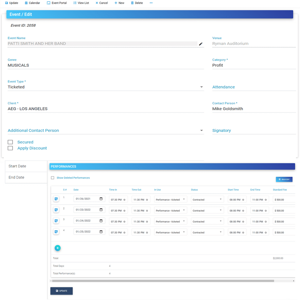 VenueArc Screenshot 3