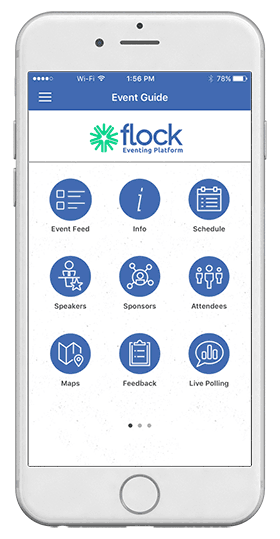 Flock Eventing Platform Screenshot 1