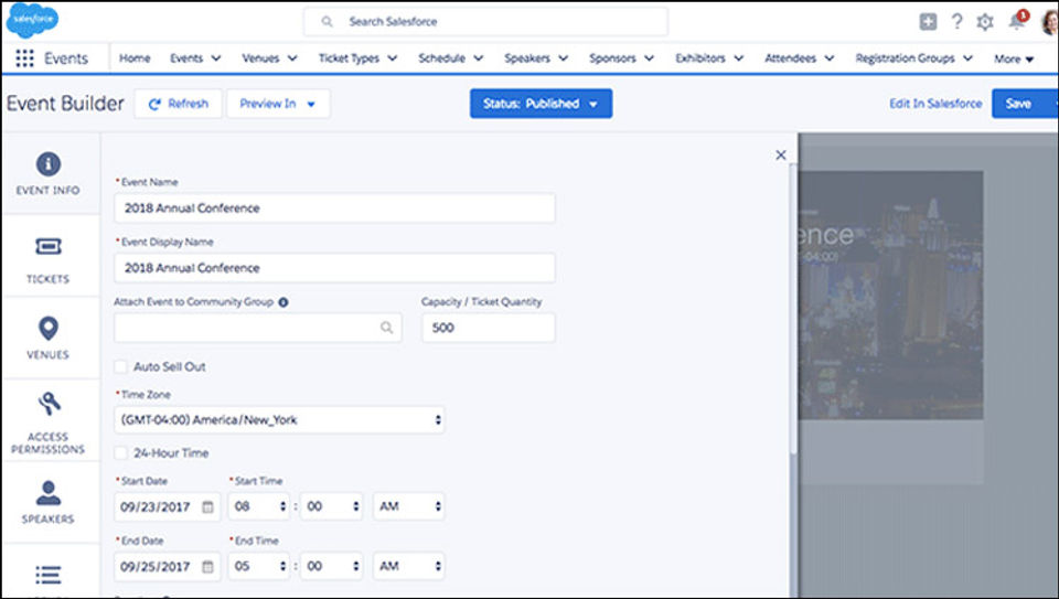 Fonteva Events Screenshot 6