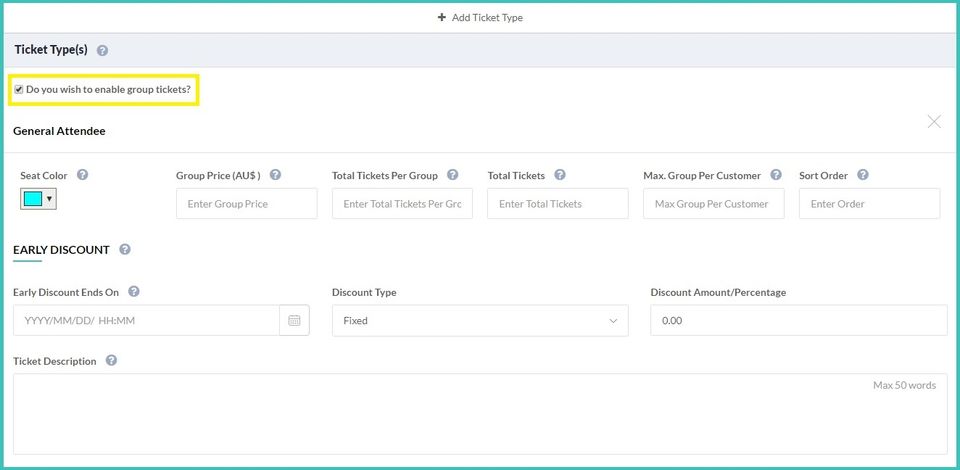 EventBookings Screenshot 2