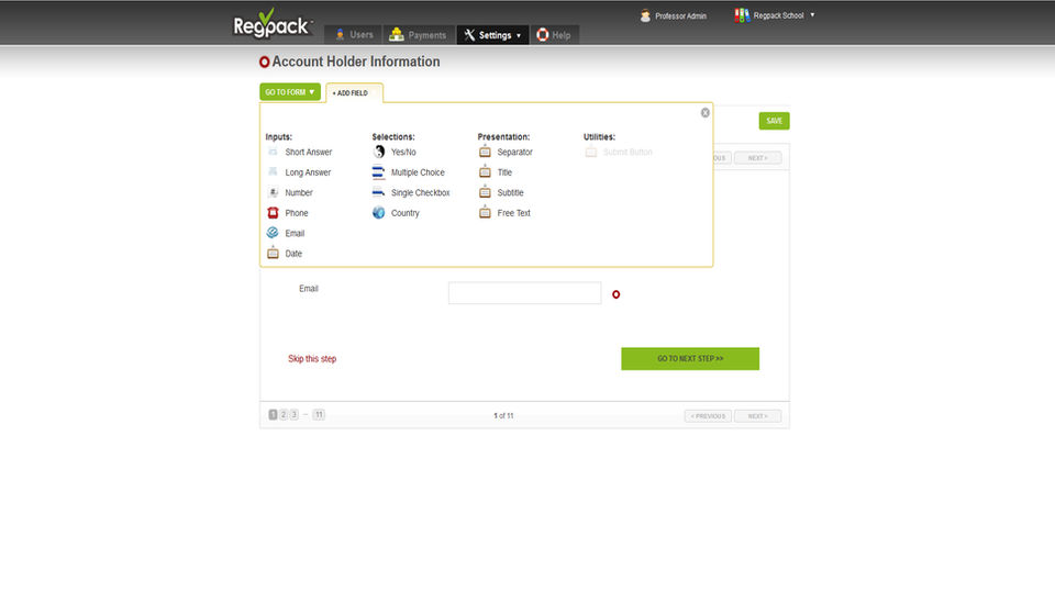 Regpack Screenshot 2