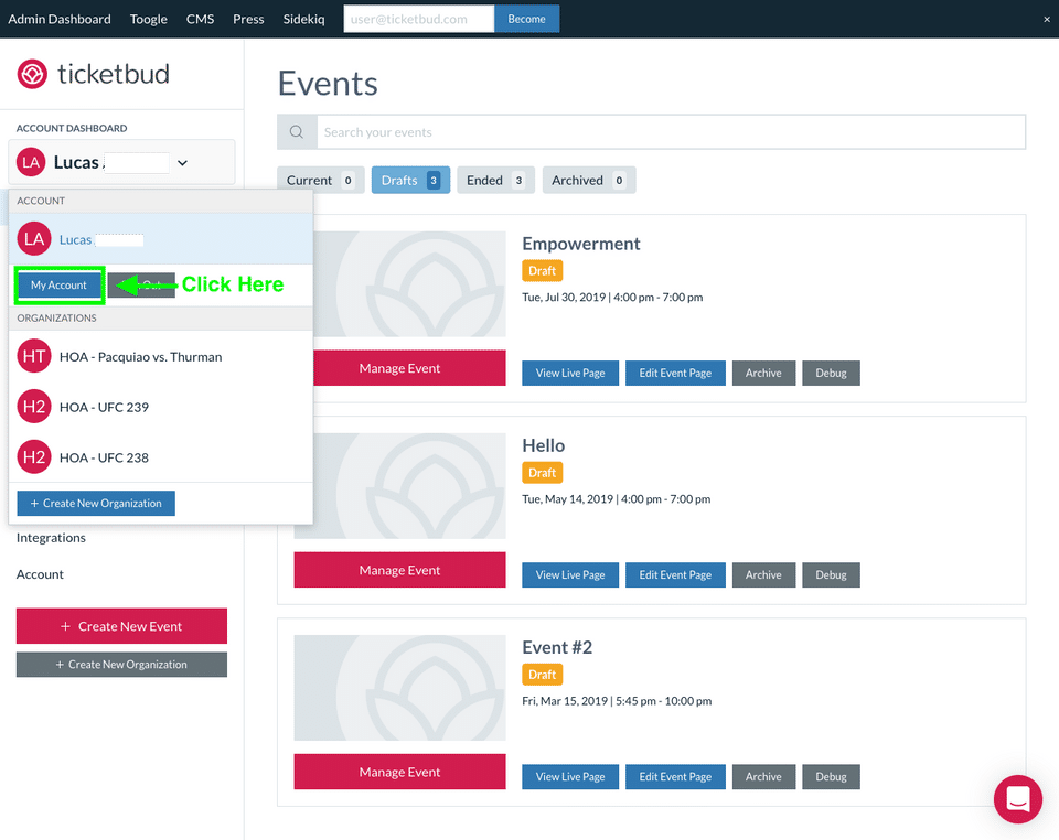Ticketbud Screenshot 2